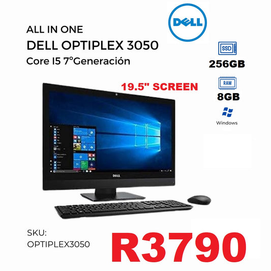 Dell OptiPlex 3050 All in One PC Desktop Computer, Intel Core i3-7100T Processor | 8GB Ram,256GB