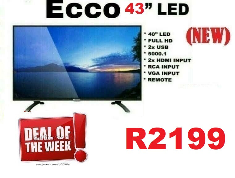 ECCO 43` led hd tv LH40